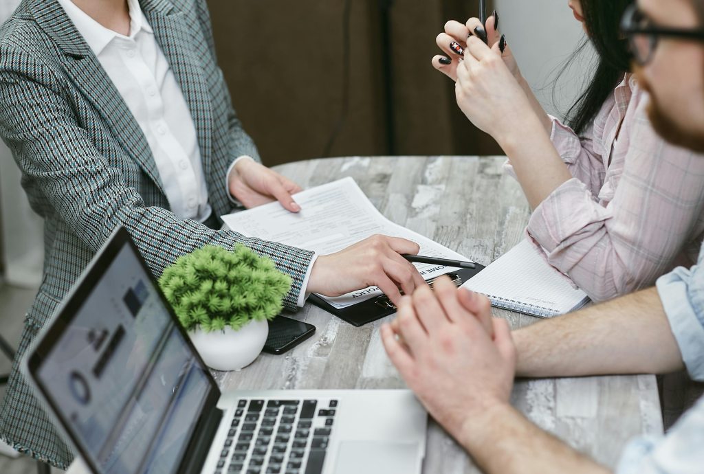 Business teamwork