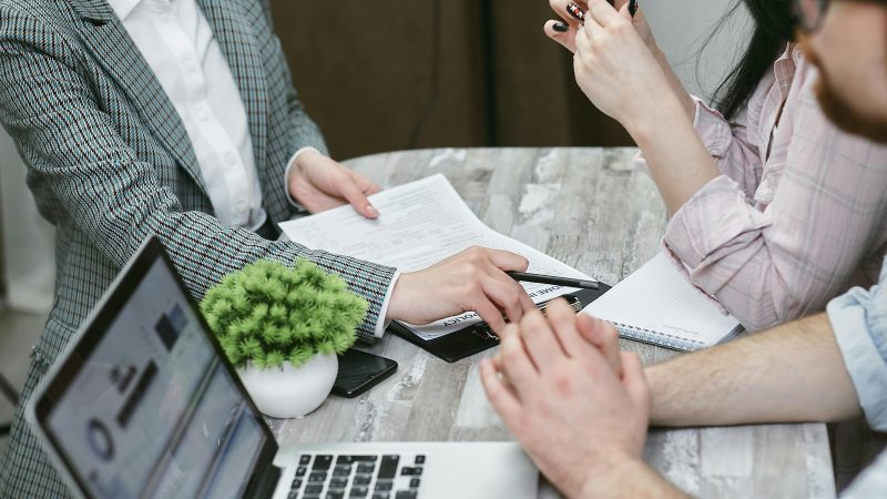 Business teamwork